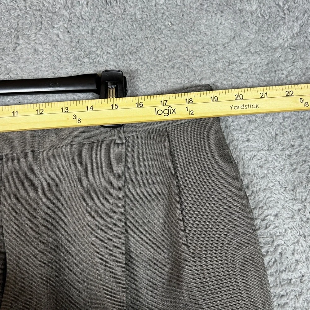 Dockers Dress Pants Mens 38x32 Brown New Pleated Cuffed Essential‎ Fine Weave